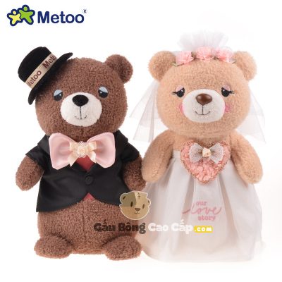 Gấu Bông Cô Dâu Chú Rễ Metoo