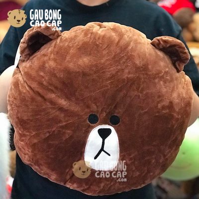 Gối ôm đút tay Gấu Brown