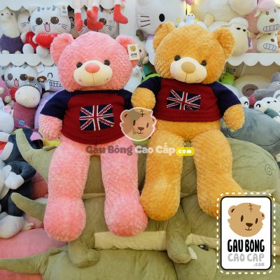 Teddy áo len cờ Anh
