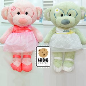 Gấu Teddy đầm hương hoa