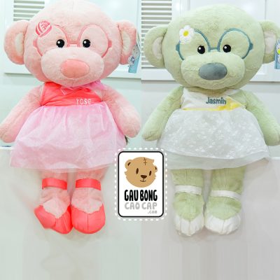 Gấu Teddy đầm hương hoa