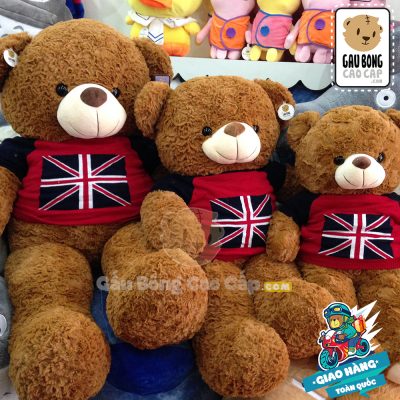 Gấu Teddy cờ anh