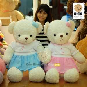 Gấu Teddy Đầm VOAL