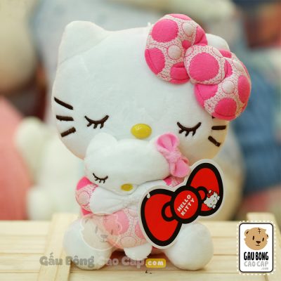 Gấu Bông Kitty ôm Búp Bê