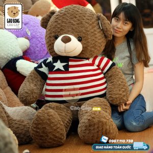 Gấu Teddy Socola áo len Sao