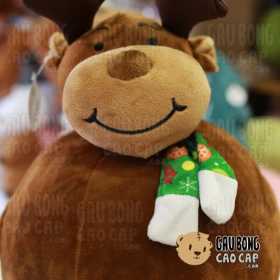 Gấu Bông Tuần Lộc Noel - Tròn Đút Tay