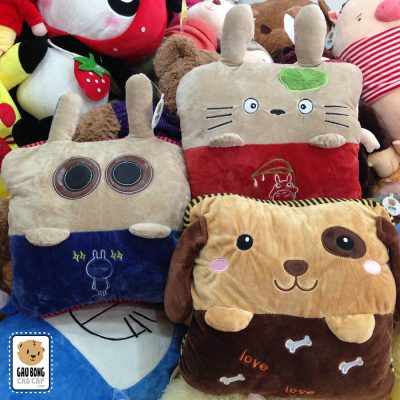 Gối ôm đút tay Totoro