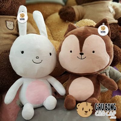Gấu Bông Sói Ca Neukgun & Thỏ Hayang - Hậu Duệ Mặt Trời
