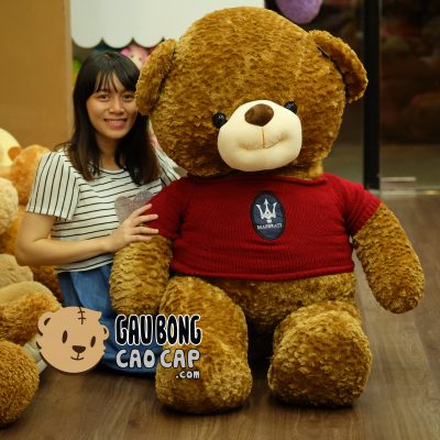 Teddy Smiley Lông Xù Car Brand