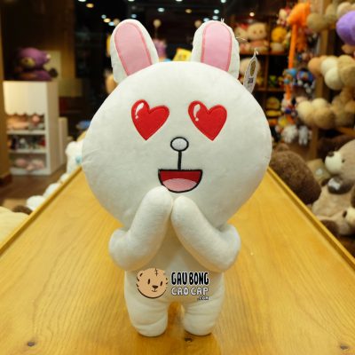 Thỏ Bông Cony Mắt Tim