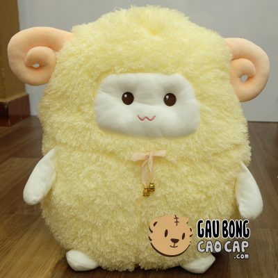 Cừu Bông Đeo Chuông