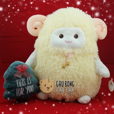 Cừu Bông Đeo Chuông
