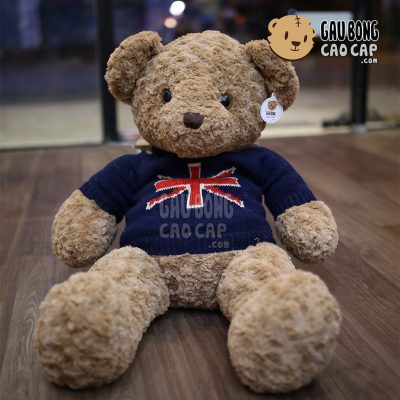 Gấu Teddy Russ áo len cờ anh
