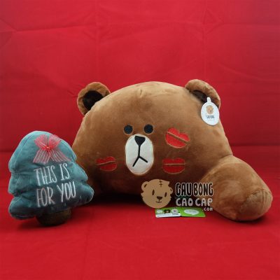 Gối tựa lưng Brown Kiss