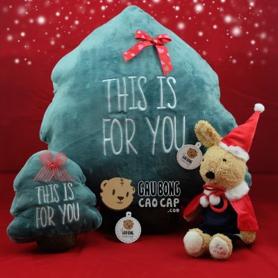 Gấu Bông Cây Thông Noel