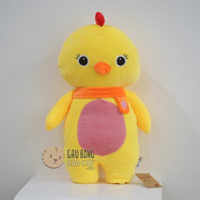 Gà đứng choàng khăn