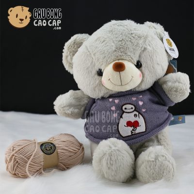 Gấu Teddy áo len baymax Nhí