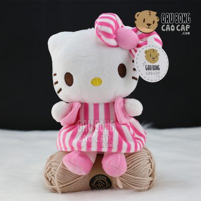 Gấu Bông Kitty nhí mặc đầm