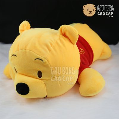 Gấu Pooh nằm - Lông nhung siêu mịn