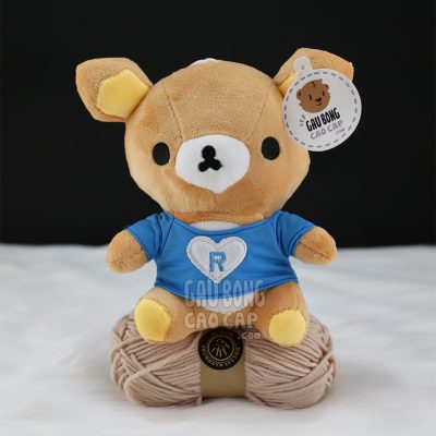 Gấu Bông Rilakkuma nhí mặc áo thun