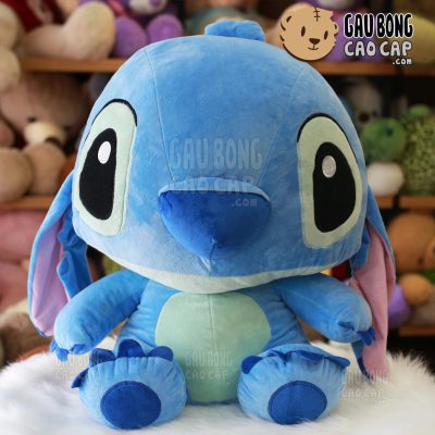 Gấu Bông Stitch xanh nhạt - Lông nhung