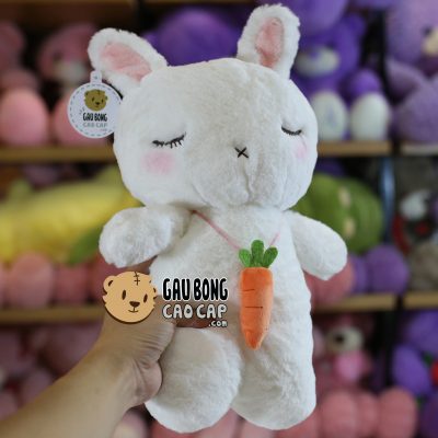 Thỏ Bông đeo dây chuyền Cà Rốt