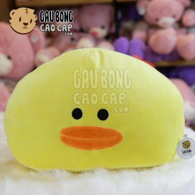 Gối ôm đầu to Vịt Bông LINE