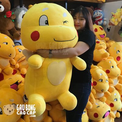 Gấu Bông Qoobee Agapi Mịn Ngồi - Size: 1m