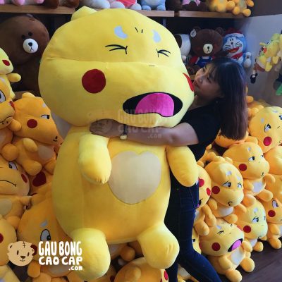 Gấu Bông Qoobee Mịn Ngồi - Size Lớn: 1m3