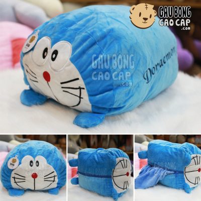 Gối mền Doremon dạng hình chữ nhật
