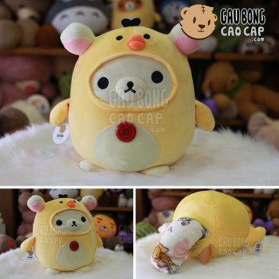 Gối mền Rilakkuma đội lốt Gà