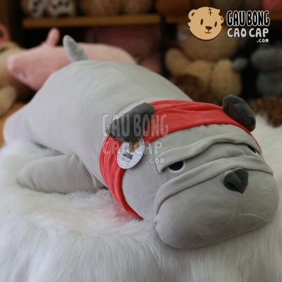 Chó bông mặt Xệ choàng khăn