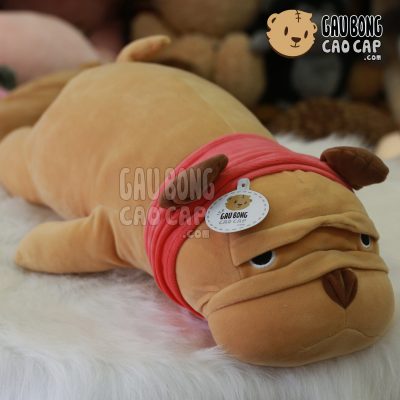 Chó bông mặt Xệ choàng khăn