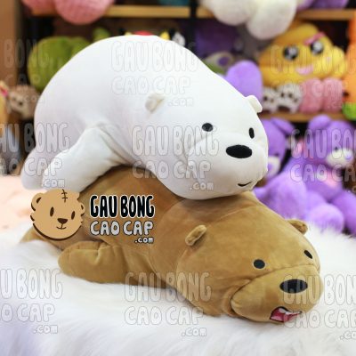 Gấu nâu Grizzly nằm - We Bare Bear