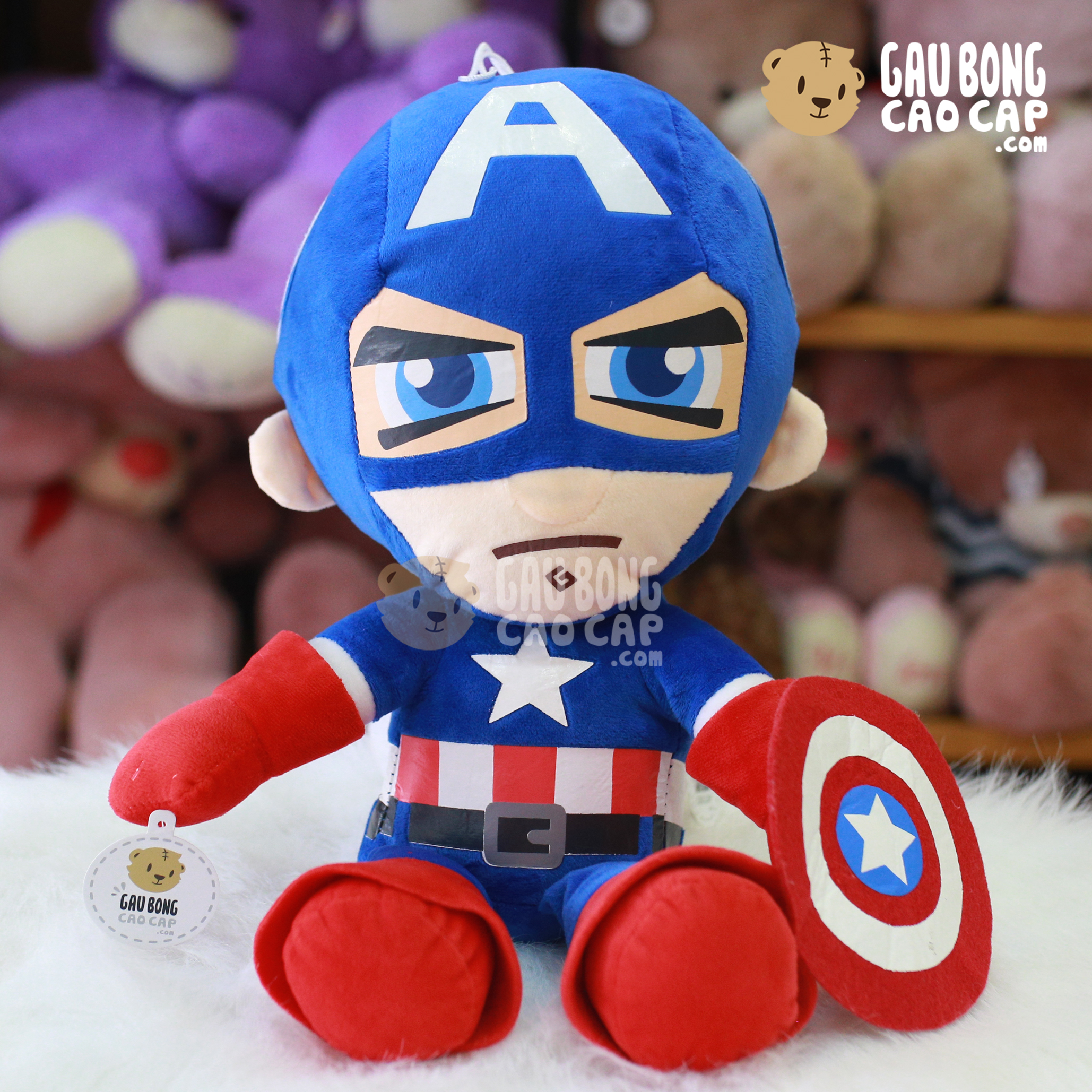 Gấu Bông Avengers Captain America