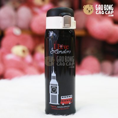 Bình nước giữ nhiệt I Love London