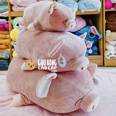 Heo Bông màu hồng đất, Mông to mũi bự