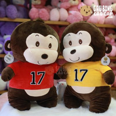 Khỉ bông mặc áo số