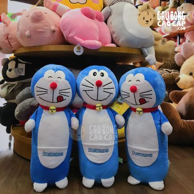 Gối ôm gấu bông Doremon đứng dài
