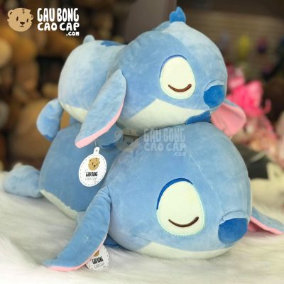 Stitch Bông lông mịn nằm mắt nhắm