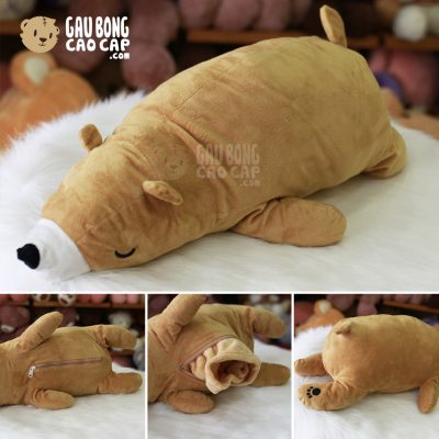 Gối mền Gấu Bắc Cực nâu