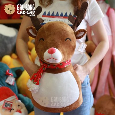 Gối ôm đút tay Tuần Lộc Noel