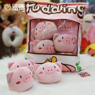 Gối ôm Pudding Heo Bông