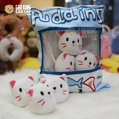 Gối ôm Pudding mèo bông