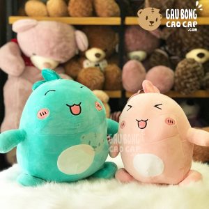 Khủng long mập cười mắt híp