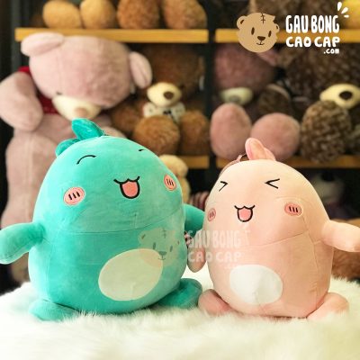 Khủng long mập cười mắt híp
