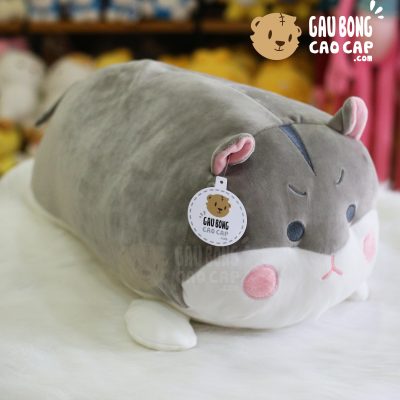 Chuột Nằm Xám Đậm Mặt Cáu Kỉnh