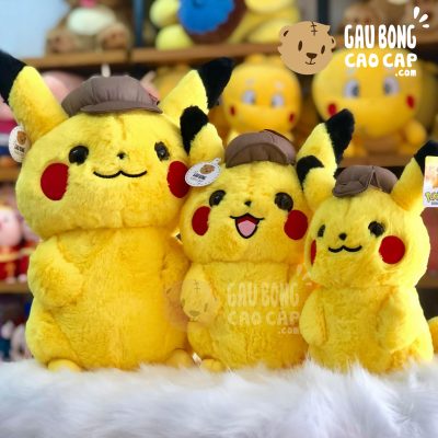 Gấu Bông Pikachu Thám Tử