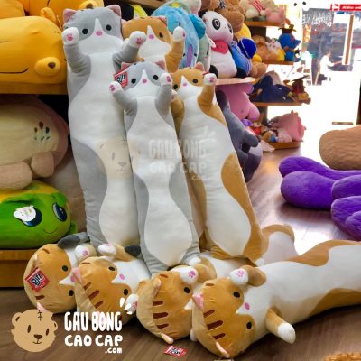 Mèo Bông Gối ôm dài lông mịn