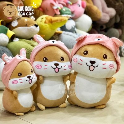 Gấu Bông chuột Hamster Cosplay Thỏ